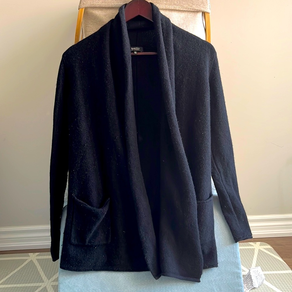 Aritzia Babaton Wool Cashmere cardigan XS